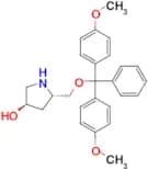 (3R,5S)-5-{[bis(4-methoxyphenyl)(phenyl)methoxy]methyl}pyrrolidin-3-ol