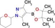 3,5-Dimethyl-1-(tetrahydro-2H-pyran-2-yl)-4-(4,4,5,5-tetramethyl-1,3,2-dioxaborolan-2-yl)-1H-pyraz…