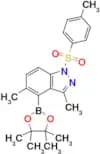 3,5-Dimethyl-1-(4-methylbenzenesulfonyl)-4-(4,4,5,5-tetramethyl-1,3,2-Dioxaborolan-2-yl)-1H-indazo…