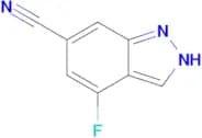 4-fluoro-2H-indazole-6-carbonitrile