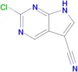 2-Chloro-7H-pyrrolo[2,3-d]pyrimidine-5-carbonitrile