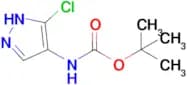 tert-butyl N-(5-chloro-1H-pyrazol-4-yl)carbamate