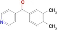 (3,4-Dimethylphenyl)(pyridin-4-yl)methanone