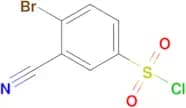 4-Bromo-3-cyanobenzene-1-sulfonyl chloride