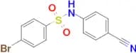 4-Bromo-N-(4-cyanophenyl)benzenesulfonamide