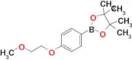 2-(4-(2-Methoxyethoxy)phenyl)-4,4,5,5-tetramethyl-1,3,2-dioxaborolane