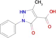 5-methyl-3-oxo-2-phenyl-2,3-dihydro-1H-pyrazole-4-carboxylic acid