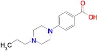 4-(4-Propylpiperazin-1-yl)benzoic acid