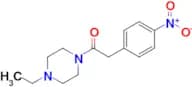 1-(4-Ethylpiperazin-1-yl)-2-(4-nitrophenyl)ethanone