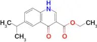 ethyl 6-isopropyl-4-oxo-1,4-dihydroquinoline-3-carboxylate