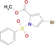 Methyl 4-bromo-1-(phenylsulfonyl)-1H-pyrrole-2-carboxylate