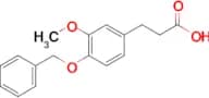 3-(4-(benzyloxy)-3-methoxyphenyl)propanoic acid