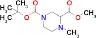 1-tert-butyl 3-methyl 4-methylpiperazine-1,3-dicarboxylate