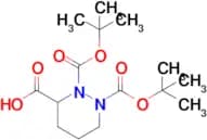 1,2-Bis(tert-butoxycarbonyl)hexahydropyridazine-3-carboxylic acid
