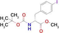Methyl (R)-2-((tert-butoxycarbonyl)amino)-3-(4-iodophenyl)propanoate