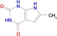 6-Methyl-1H-pyrrolo[2,3-d]pyrimidine-2,4(3H,7H)-dione