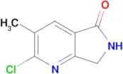 2-Chloro-3-methyl-6,7-dihydro-5H-pyrrolo[3,4-b]pyridin-5-one