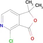 4-Chloro-1,1-dimethyl-1H,3H-furo[3,4-c]pyridin-3-one