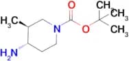 (3S,4S)-tert-Butyl 4-amino-3-methylpiperidine-1-carboxylate
