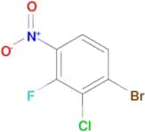 1-Bromo-2-chloro-3-fluoro-4-nitrobenzene