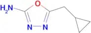 5-(Cyclopropylmethyl)-1,3,4-oxadiazol-2-amine