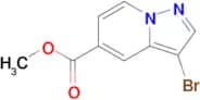 Methyl 3-bromopyrazolo[1,5-a]pyridine-5-carboxylate
