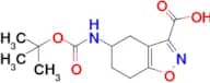 5-((tert-Butoxycarbonyl)amino)-4,5,6,7-tetrahydrobenzo[d]isoxazole-3-carboxylic acid