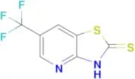 6-(trifluoromethyl)-2H,3H-[1,3]thiazolo[4,5-b]pyridine-2-thione