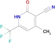 4-Methyl-2-oxo-6-(trifluoromethyl)-1,2-dihydropyridine-3-carbonitrile
