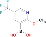 (2-Methoxy-5-(trifluoromethyl)pyridin-3-yl)boronic acid