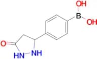 (4-(5-Oxopyrazolidin-3-yl)phenyl)boronic acid