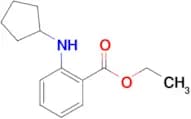 Ethyl 2-(cyclopentylamino)benzoate