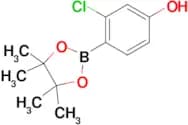 3-Chloro-4-(4,4,5,5-tetramethyl-1,3,2-dioxaborolan-2-yl)phenol