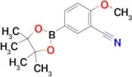 2-Methoxy-5-(4,4,5,5-tetramethyl-1,3,2-dioxaborolan-2-yl)benzonitrile