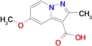 5-Methoxy-2-methylpyrazolo[1,5-a]pyridine-3-carboxylic acid