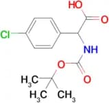 2-((tert-Butoxycarbonyl)amino)-2-(4-chlorophenyl)acetic acid