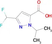 3-(Difluoromethyl)-1-isopropyl-1H-pyrazole-5-carboxylic acid