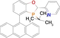 2-((2S,3S)-4-(Anthracen-9-yl)-3-(tert-butyl)-2,3-dihydrobenzo[d][1,3]oxaphosphol-2-yl)pyridine
