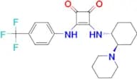 3-[[(1R,2R)-2-(1-Piperidinyl)cyclohexyl]amino]-4-[[4-(trifluoromethyl)phenyl]amino]-3-cyclobutene-…