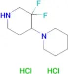 3′,3′-Difluoro-1,4′-bipiperidine dihydrochloride
