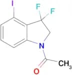 1-(3,3-Difluoro-4-iodoindolin-1-yl)ethan-1-one