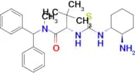 (2S)-2-[[[[(1R,2R)-2-Aminocyclohexyl]amino]thioxomethyl]amino]-N-(diphenylmethyl)-N,3,3-trimethylb…