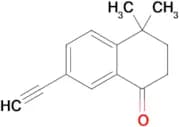 7-Ethynyl-4,4-dimethyl-3,4-dihydronaphthalen-1(2H)-one