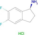 (S)-5,6-Difluoro-2,3-dihydro-1H-inden-1-amine hydrochloride