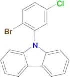 9-(2-Bromo-5-chlorophenyl)-9H-carbazole