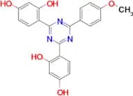 4,4'-(6-(4-Methoxyphenyl)-1,3,5-triazine-2,4-diyl)bis(benzene-1,3-diol)