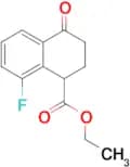 Ethyl 8-fluoro-4-oxo-1,2,3,4-tetrahydronaphthalene-1-carboxylate