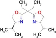 (4S,4’S)-2,2′-(Pentane-3,3-diyl)bis(4-isopropyl-4,5-dihydrooxazole)