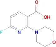 6-Fluoro-2-morpholinonicotinic acid