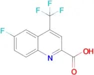 6-Fluoro-4-(trifluoromethyl)quinoline-2-carboxylic acid